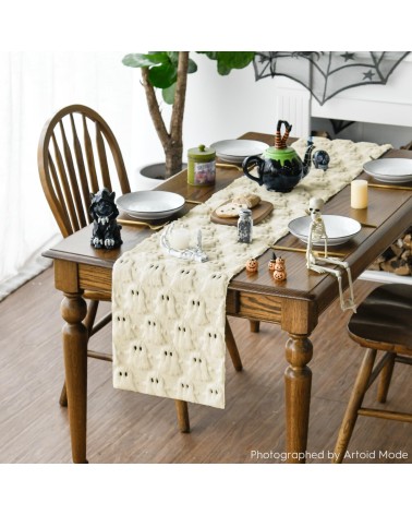 Chunky Knit Ghost Table Runner