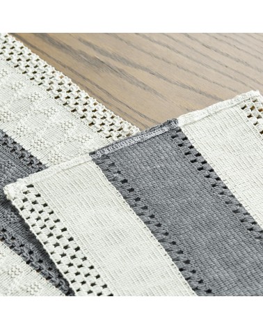 Textured Crochet Table Runner