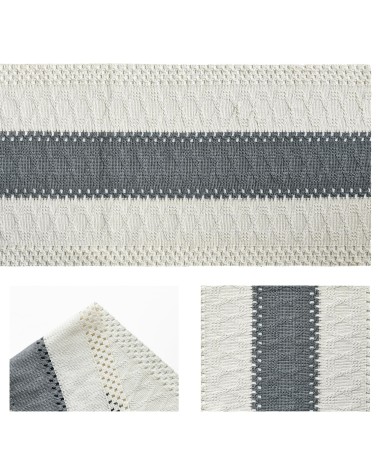 Textured Crochet Table Runner