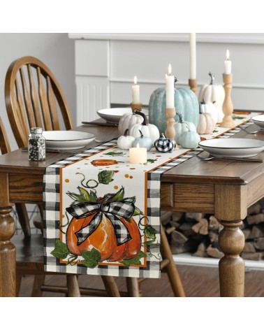 Neutral Linen Table Runner