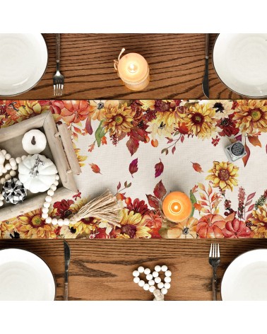 Sunflower Harvest Table Runner