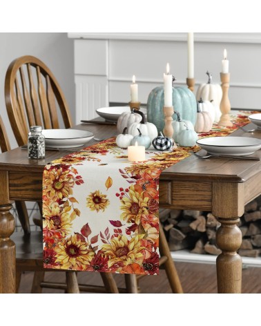 Sunflower Harvest Table Runner