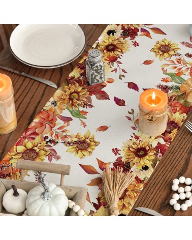 Sunflower Harvest Table Runner
