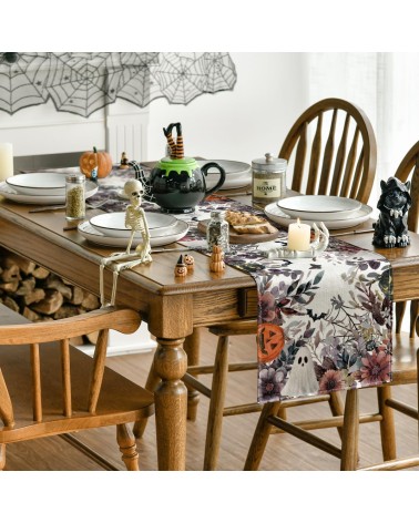 Haunted House Garden Table Runner