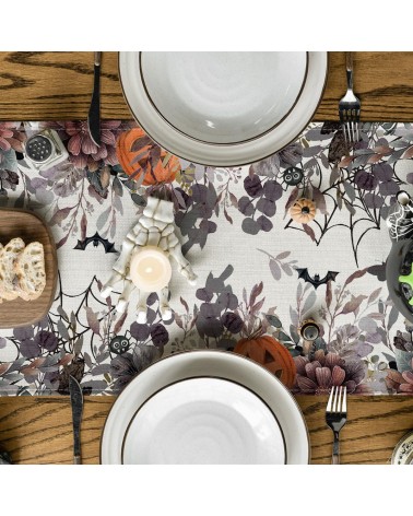 Haunted House Garden Table Runner