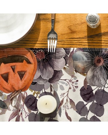 Haunted House Garden Table Runner