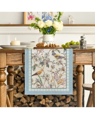Birdsong and Flowers Table Runner