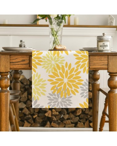 Sunburst Floral Table Runner