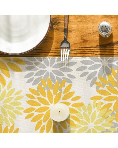 Sunburst Floral Table Runner